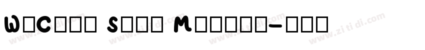WeChat Sans Medium字体转换